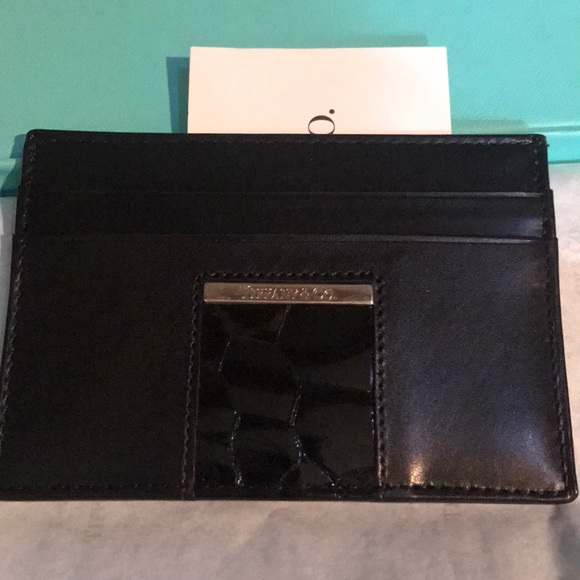 Tiffany & Co black business card holder - Picture 4 of 7